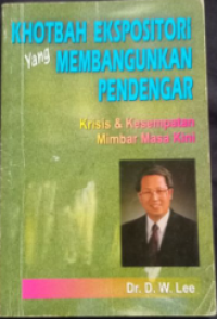 Image of Khotbah Ekspositori Yang Membangunkan Pendengar